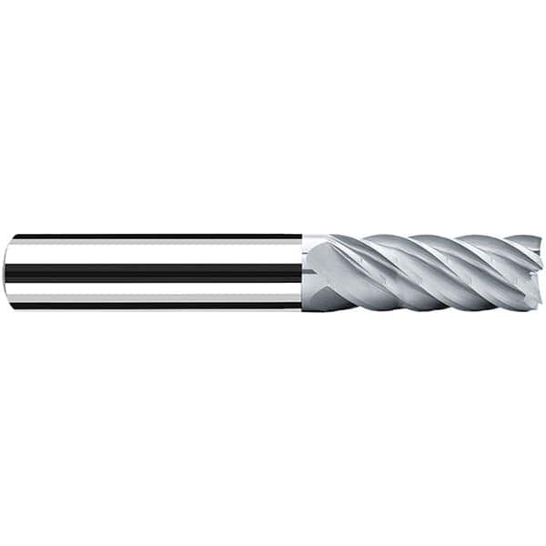 Fraisa - 6mm, 13mm LOC, 57mm OAL, 6 Flute Solid Carbide Square End Mill - Eagle Tool & Supply