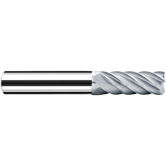 Fraisa - 8mm, 19mm LOC, 63mm OAL, 6 Flute Solid Carbide Square End Mill - Eagle Tool & Supply