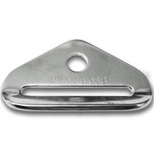 Bulk Strap - Slings & Tiedowns (Load-Rated) Type: Anchor Plate Material: Zinc Coated Steel - Eagle Tool & Supply