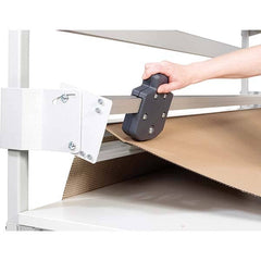 Treston - Workbench & Workstation Accessories For Use With: Treston Slotted Uprights Material: Epoxy Powder-Coated Steel - Eagle Tool & Supply