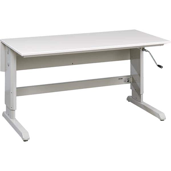 Treston - Stationary Work Benches, Tables Type: Concept Crank Table Top Material: Laminate - Eagle Tool & Supply