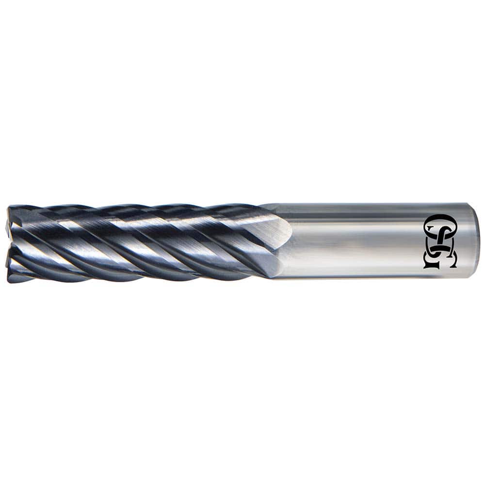 OSG - VGM6 5/8" Diam 6-Flute Carbide 0.09" Corner Radius End Mill - Exact Industrial Supply