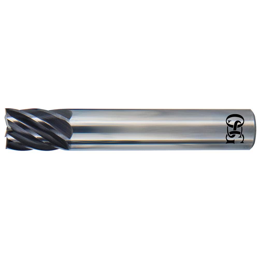 OSG - VGM7 5/16" Diam 7-Flute Carbide 0.03" Corner Radius End Mill - Exact Industrial Supply