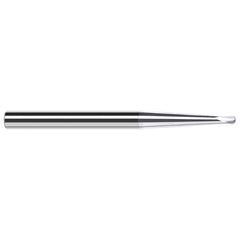 Harvey Tool - Ball End Mills; Mill Diameter (mm): 1.20 ; Mill Diameter (Inch): 3/64 ; Mill Diameter (Decimal Inch): 0.0470 ; Number of Flutes: 2 ; Length of Cut (Decimal Inch): 0.0380 ; Material: Solid Carbide - Exact Industrial Supply