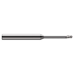 Harvey Tool - Ball End Mills; Mill Diameter (Inch): 1/4 ; Mill Diameter (Decimal Inch): 0.2500 ; Number of Flutes: 3 ; Length of Cut (Inch): 3/8 ; Length of Cut (Decimal Inch): 0.3750 ; Material: Solid Carbide - Exact Industrial Supply