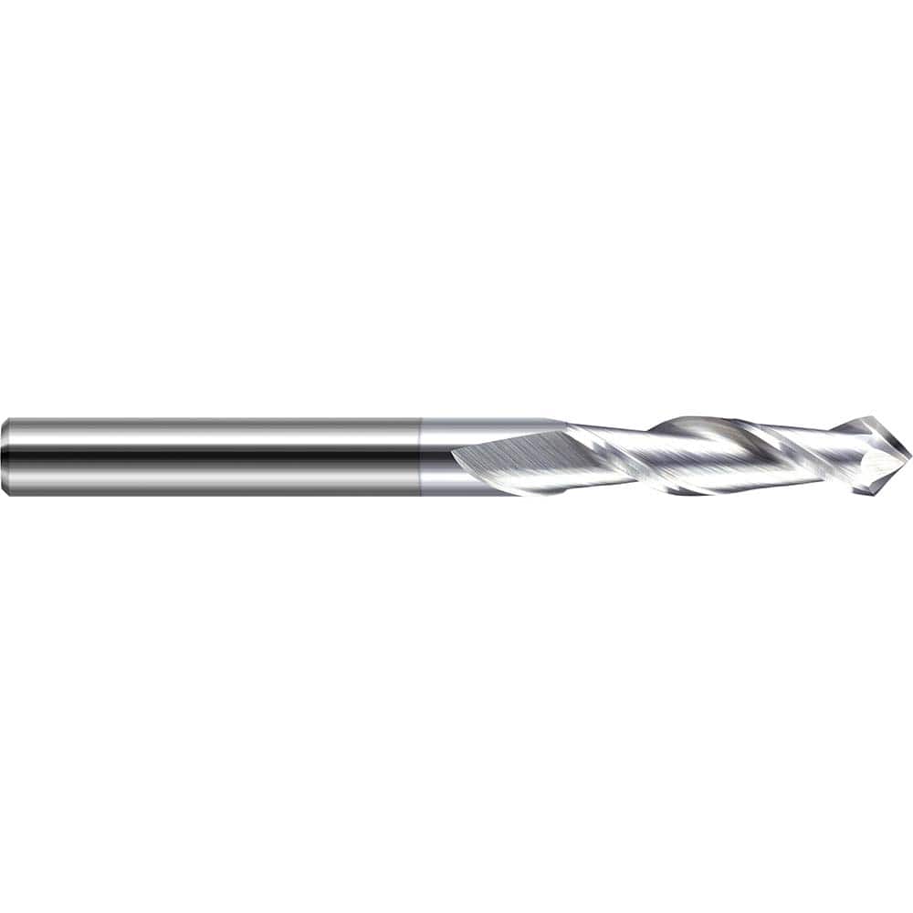 Harvey Tool - Drill Mills; Material: Solid Carbide ; Mill Diameter (Inch): 1/32 ; Mill Diameter (Decimal Inch): 0.0310 ; Shank Diameter (Inch): 1/8 ; Shank Diameter (Decimal Inch): 0.1250 ; Length of Cut (Inch): 3/32