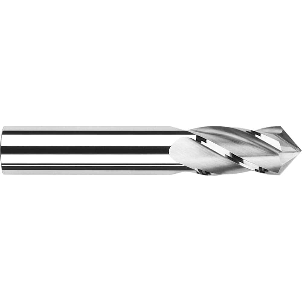 Harvey Tool - Drill Mills; Material: Solid Carbide ; Mill Diameter (Inch): 1 ; Mill Diameter (Decimal Inch): 1.0000 ; Shank Diameter (Inch): 1 ; Shank Diameter (Decimal Inch): 1.0000 ; Length of Cut (Inch): 2 - Exact Industrial Supply