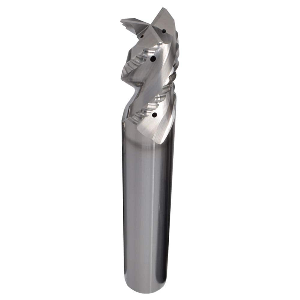 SGS - Corner Radius & Corner Chamfer End Mills; Mill Diameter (Inch): 1/2 ; Mill Diameter (Decimal Inch): 0.5000 ; End Type: Corner Radius ; Corner Radius (Decimal Inch): 0.12 ; Number of Flutes: 3 ; Material: Solid Carbide - Exact Industrial Supply