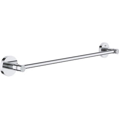 Grohe - Washroom Shelves, Soap Dishes & Towel Holders; Type: Towel Bar ; Material: Metal ; Length (Inch): 19-5/8 ; Width (Inch): 2-1/8 ; Depth (Inch): 2.36 ; Finish/Coating: Chrome - Exact Industrial Supply