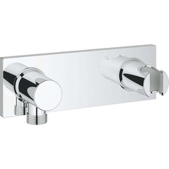 Grohe - Tub & Shower Faucets; Type: Wall Union ; Style: Grohtherm F ; Design: True Union Ball Check ; Material: Metal ; Handle Type: No Handle ; Handle Material: None - Exact Industrial Supply