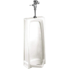 American Standard - Urinals & Accessories; Type: Top Spud Urinal ; Color: White ; Gallons Per Flush: 1.0 ; Litres Per Flush: 3.8 ; Height (Inch): 38.25 ; Width (Inch): 18 - Exact Industrial Supply