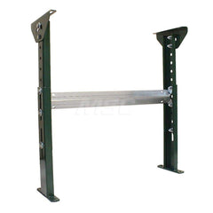 Conveyor Accessories; Type: H Stand; Width (Inch): 28; For Use With: Conveyor of 2-1/2 and 3-1/2″ channel frames and  27″ BF channel frames; Overall Height: 31.0000 in; Material: Steel; Overall Length (Inch): 8.00; Length: 8.00; Overall Length: 8.00; Acce