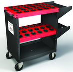 48 Slot - HSK 63A Toolscoot Cart - Eagle Tool & Supply