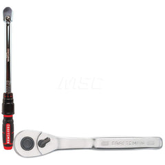 Micrometer Torque Wrench: 0.375″ Square Drive, Inch 20 to 100 Nm