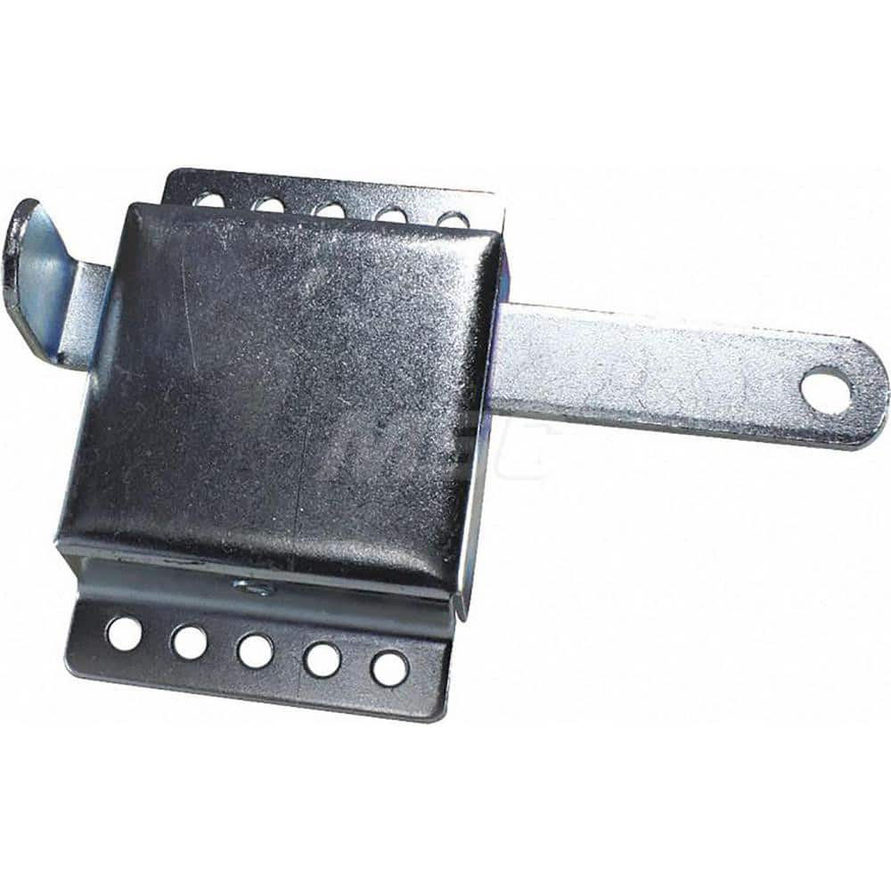 Garage Door Hardware; Type: Universal Inside Slide Lock; Use on 2″ or 3″ Track; For Use With: Commercial Doors; Overhead Door; Residential Door; Material: Steel; Overall Length: 1.00; Overall Width: 3; Overall Height: 4.75; Length (Inch): 1.00; For Use Wi