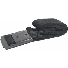 Garage Door Hardware; Type: Truck Door Pull Strap, Looped; For Use With: Commercial Doors; Material: Nylon; Overall Length: 18.00; Overall Width: 2; Color: Black; Includes: Black Nylon Strap and Mounting Bracket; Length (Inch): 18.00; Color: Black; For Us