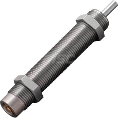 Standard-Duty Shock Absorber: 3.5 mm Rod Dia, 16.2 mm OD, 10 mm Stroke, M12 x 1 Thread 76 mm OAL, 9.8 lb Force