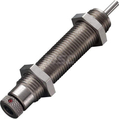 Standard-Duty Shock Absorber: 2.4 mm Rod Dia, 15 mm OD, 8 mm Stroke, M10 x 1 Thread 58.9 mm OAL, 5.88 lb Force