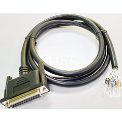 5' Female Serial Connector DB25 Computer Data Cable Flexible, Straight, Shielded