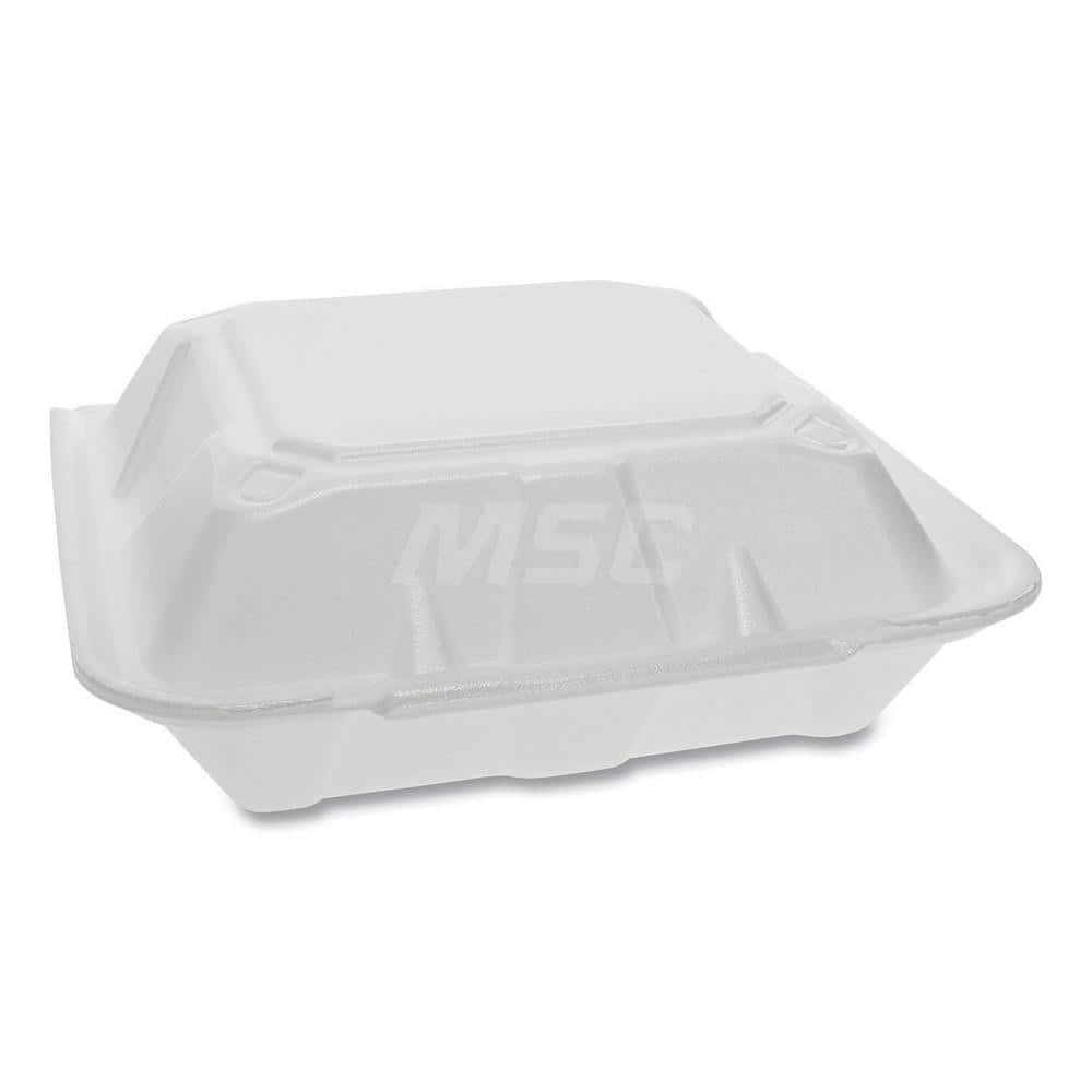 Food Containers; Container Type: Food Storage Container; Shape: Square; Overall Height: 3.25 in; Lid Type: Hinged Lid; Height (Decimal Inch): 3.25 in; Type: Food Storage Container