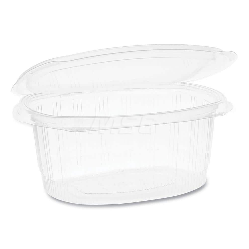 Food Containers; Container Type: Food Storage Container; Shape: Rectangular; Overall Height: 3.25 in; Lid Type: Hinged Lid; Height (Decimal Inch): 3.25 in; Type: Food Storage Container