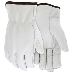 MCR Safety - Work & General Purpose Gloves Material Type: Leather Application: Cold - Eagle Tool & Supply
