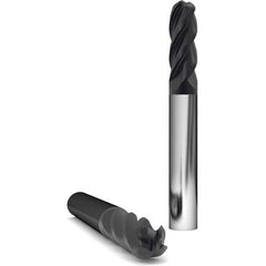 GWS - Ball End Mills Mill Diameter (Inch): 1/2 Mill Diameter (Decimal Inch): 0.5000 - Eagle Tool & Supply