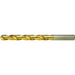 Cle-Line - Jobber Length Drill Bits Drill Bit Size (Letter): V Drill Bit Size (Decimal Inch): 0.3800 - Eagle Tool & Supply