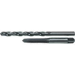 Cle-Line - Tap & Drill Sets Minimum Tap Thread Size (Inch): 5/16-18 Maximum Tap Thread Size (Inch): 5/16-18 - Eagle Tool & Supply