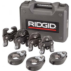 Ridgid - Presser Replacement Jaws Type: Pressing Tool Kit Jaw Size Range: 1/2" to 2" (Inch) - Eagle Tool & Supply