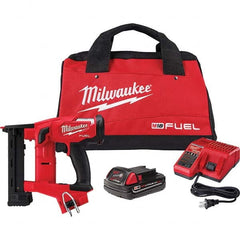 Milwaukee Tool - Staplers & Staple Guns Type: Crown Stapler Type of Power: Battery - Eagle Tool & Supply