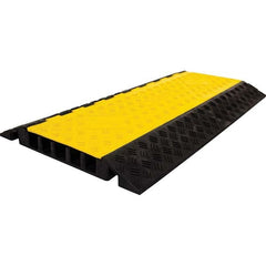 Powerhouse - On Floor Cable Covers Cover Material: Polyethylene Number of Channels: 5 - Eagle Tool & Supply