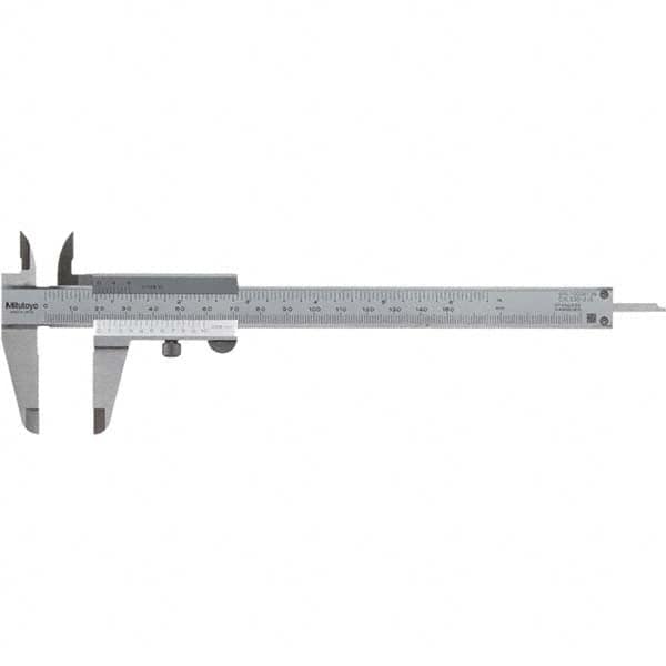 Mitutoyo - Vernier Calipers Minimum Measurement (Decimal Inch): 0.0000 Maximum Measurement (Decimal Inch): 6.0000 - Eagle Tool & Supply