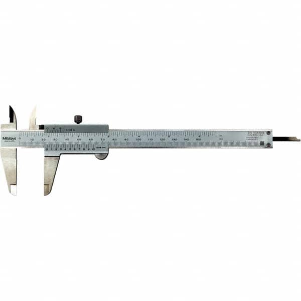 Mitutoyo - Vernier Calipers Minimum Measurement (Decimal Inch): 0.0000 Maximum Measurement (Decimal Inch): 6.0000 - Eagle Tool & Supply