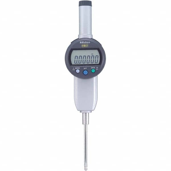 Mitutoyo - Electronic Drop Indicators Minimum Measurement (Decimal Inch): 0.0000 Minimum Measurement (Inch): 0.0000 - Eagle Tool & Supply