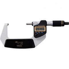 Mitutoyo - Electronic Outside Micrometers Type: Quantumike Minimum Measurement (Decimal Inch): 2.0000 - Eagle Tool & Supply
