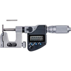 Mitutoyo - Electronic Outside Micrometers Type: Uni-Mike Minimum Measurement (Decimal Inch): 0.0000 - Eagle Tool & Supply