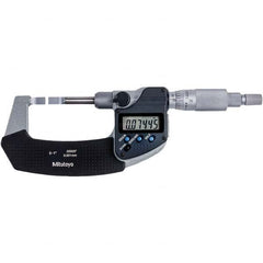 Mitutoyo - Blade Micrometers Operation Type: Electronic Minimum Measurement (Decimal Inch): 0 - Eagle Tool & Supply