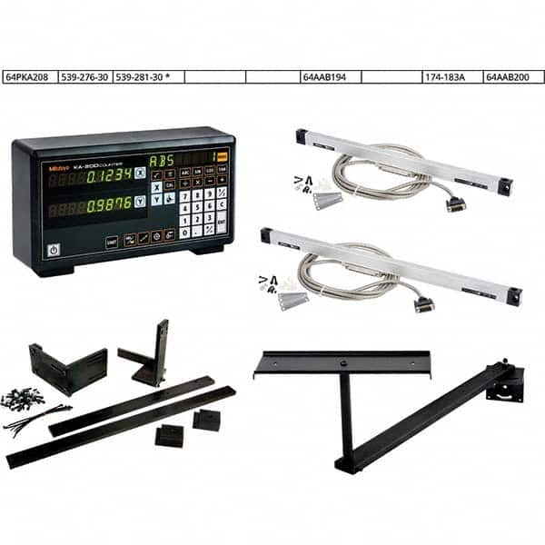 Mitutoyo - Electronic Linear Scales Display Type: LED Output Type: Digital - Eagle Tool & Supply