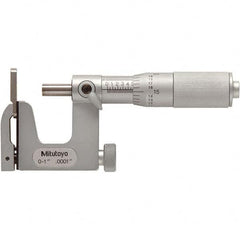 Mitutoyo - Multi-Anvil Micrometers Operation Type: Mechanical Anvil Type: Flat; Rod - Eagle Tool & Supply