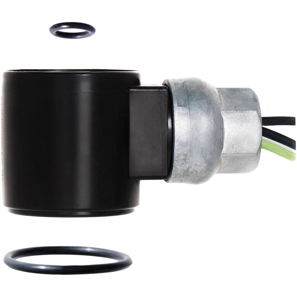 Parker - Solenoid Coils; Voltage: 24 VDC ; Wattage: 10 ; Type of Enclosure: Wet Location ; Coil Lead Length: 18 (Inch); Class: H - Exact Industrial Supply