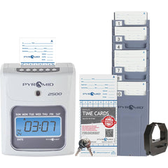 Pyramid - Time Clocks & Time Recorders Punch Style: Manual Power Source: 100 to 240 V @ 50 to 60 Hz - Eagle Tool & Supply