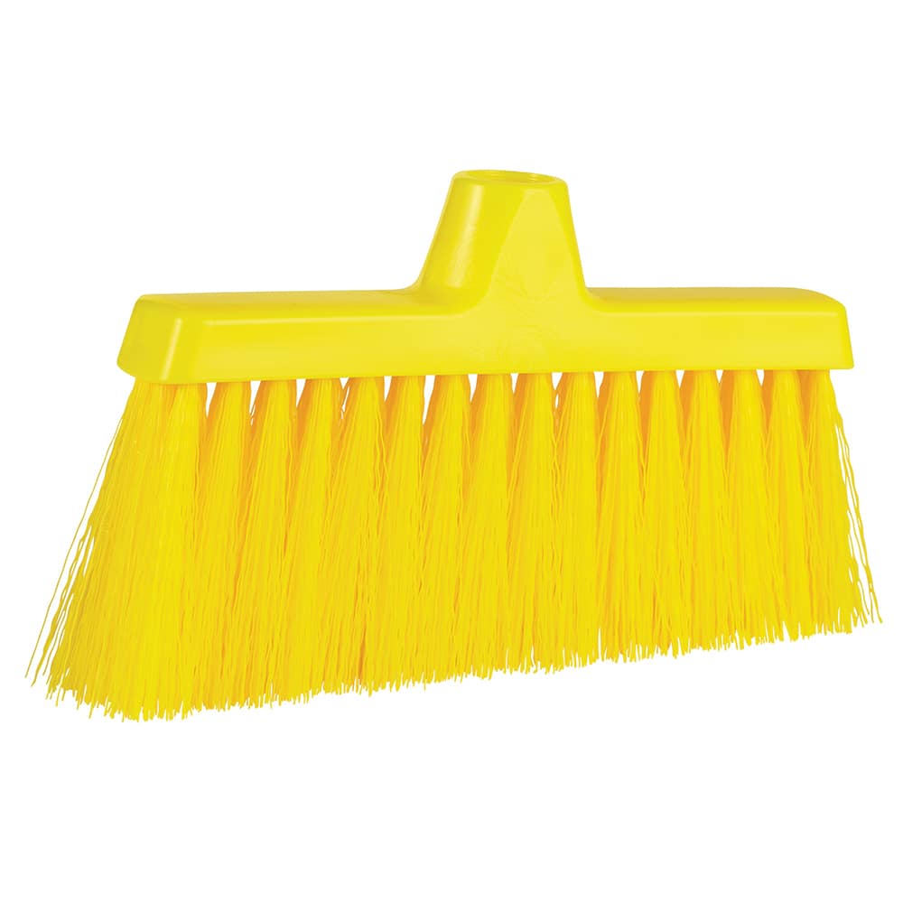 Remco - Angled Brooms Width (Inch): 9.8 Bristle Material: Polypropylene - Eagle Tool & Supply