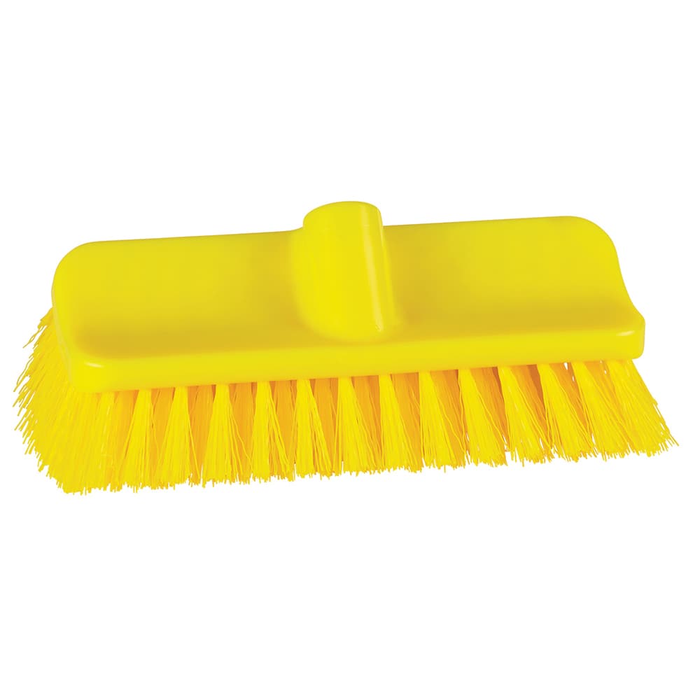 Remco - Scrub & Scouring Brushes Type: Deck Scrub Brush Bristle Material: Polypropylene - Eagle Tool & Supply