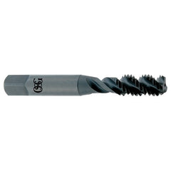 ‎M3 0.050 Dia-D3-2 FL-HSS-Bright Bottoming Spiral Flute Tap - Eagle Tool & Supply