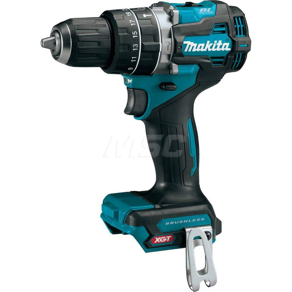 Hammer Drills & Rotary Hammers; Chuck Type: Keyless; Blows Per Minute: 0-8250; 0-3300; Speed (RPM): 0-550; 0-2200; Concrete Drilling Capacity (Inch): 1/2; Voltage: 40; Number Of Speeds: 2; Handle Type: Cushion Grip; Battery Chemistry: Lithium-Ion; Reversi