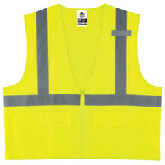 8225Z L/ XL Lime Standard Solid Vest Type R Class 2 - Eagle Tool & Supply