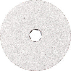 Fiber Disc: 5″ Disc Dia, 60 Grit, Ceramic Oxide