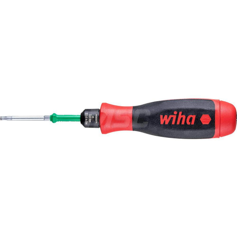 Torque Screwdriver: 35.4 to 35.4 in/lb Torque 1/4″ Drive