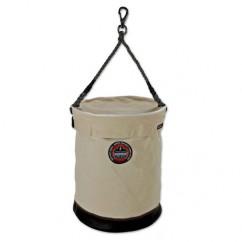 5745T XL WHT LEATHER BOTTOM BUCKET - Eagle Tool & Supply